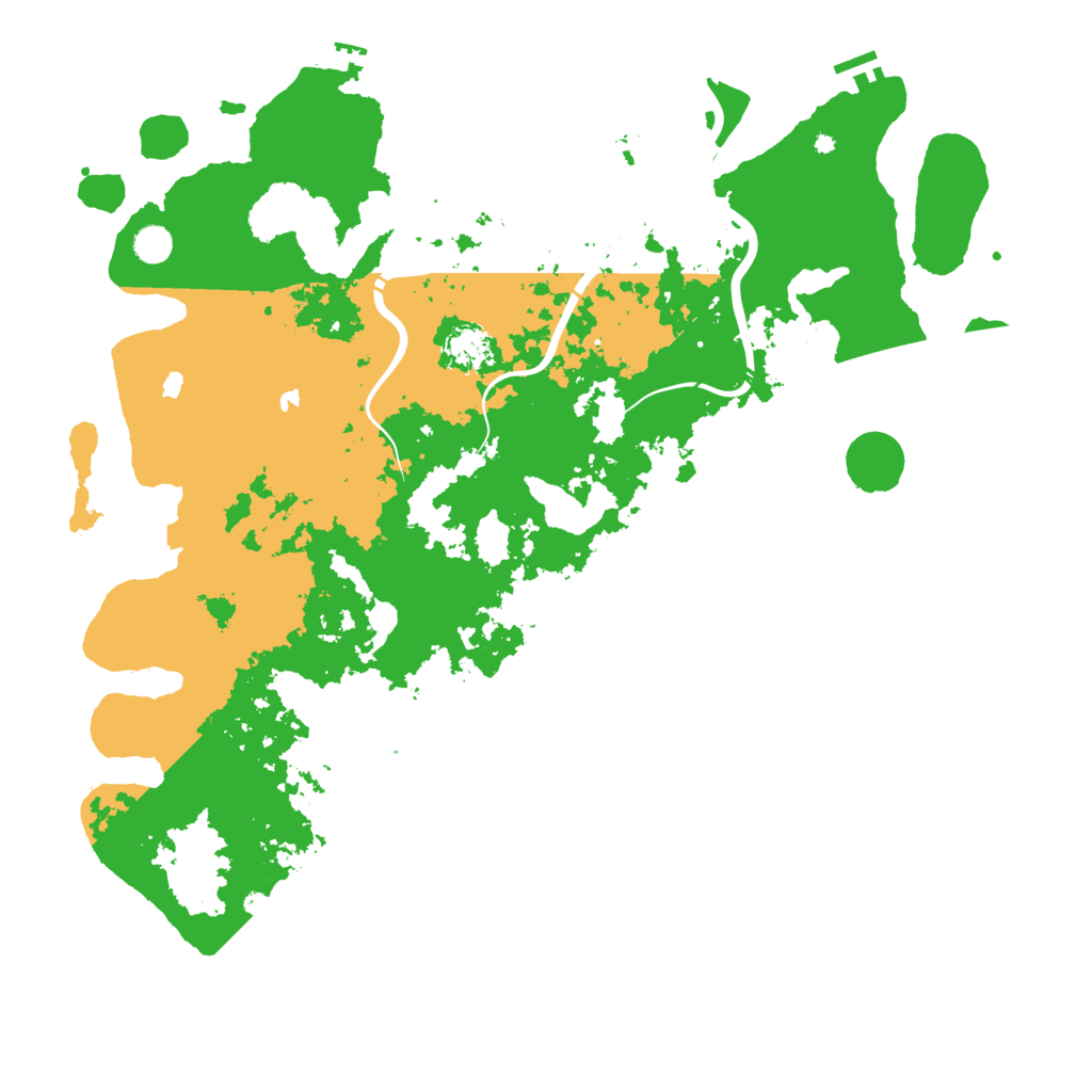 Biome Rust Map: Procedural Map, Size: 5000, Seed: 269393398
