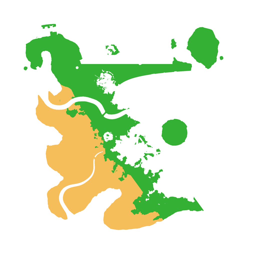 Biome Rust Map: Procedural Map, Size: 2700, Seed: 907180510