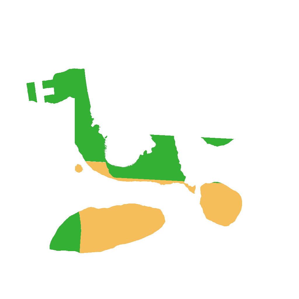 Biome Rust Map: Procedural Map, Size: 1500, Seed: 235451