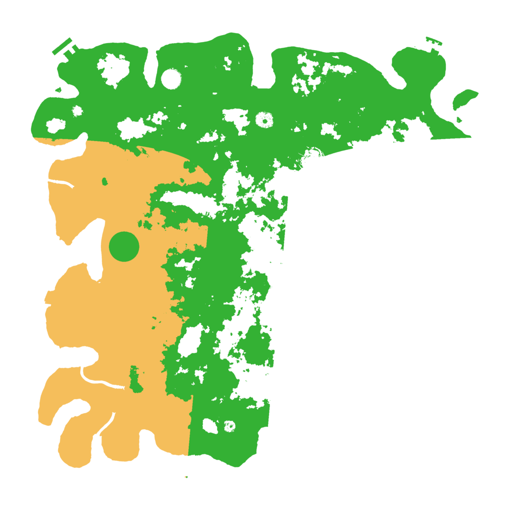 Biome Rust Map: Procedural Map, Size: 4500, Seed: 5643578