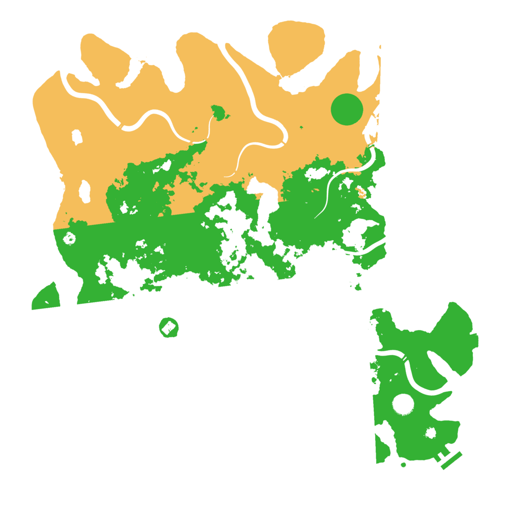 Biome Rust Map: Procedural Map, Size: 4250, Seed: 873448887