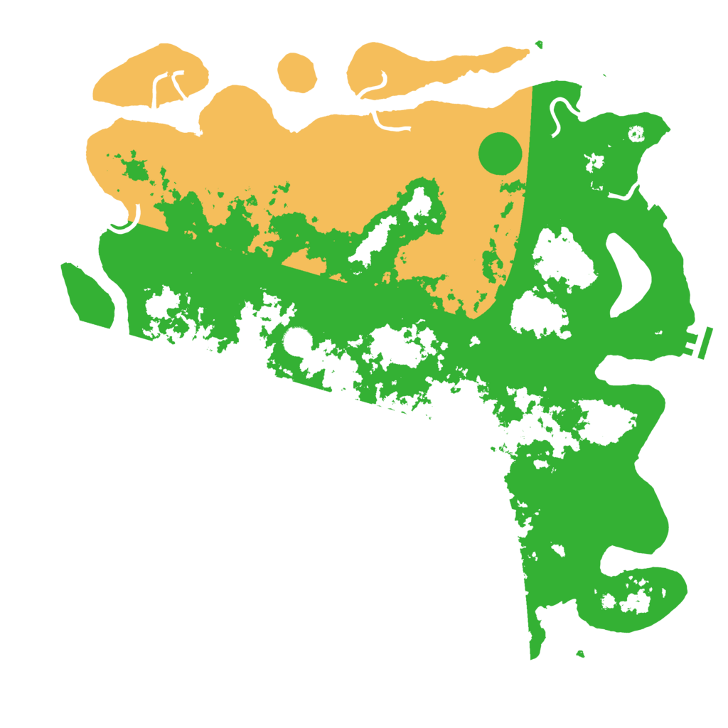 Biome Rust Map: Procedural Map, Size: 4500, Seed: 1065960071