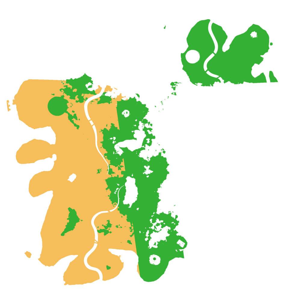 Biome Rust Map: Procedural Map, Size: 4250, Seed: 448160521