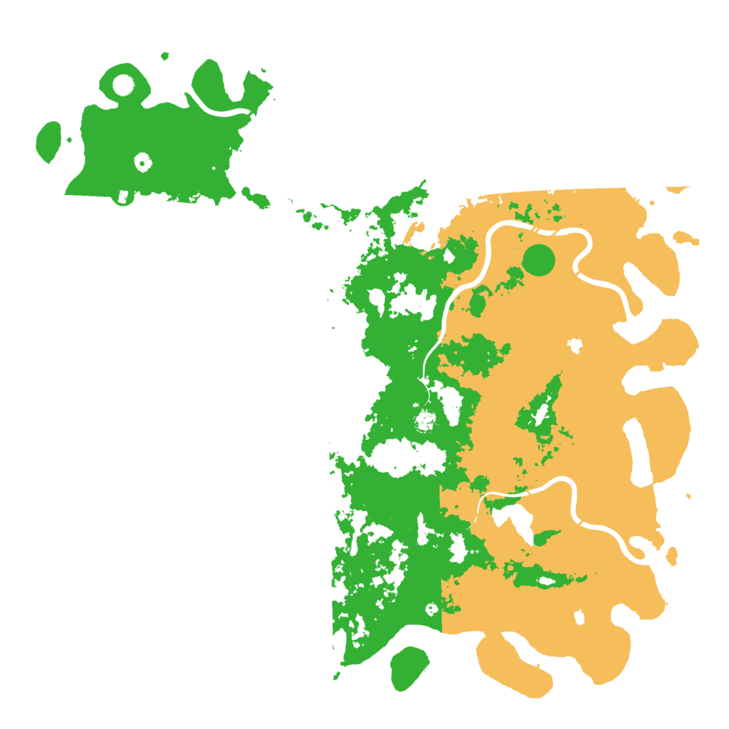 Biome Rust Map: Procedural Map, Size: 6000, Seed: 826855234