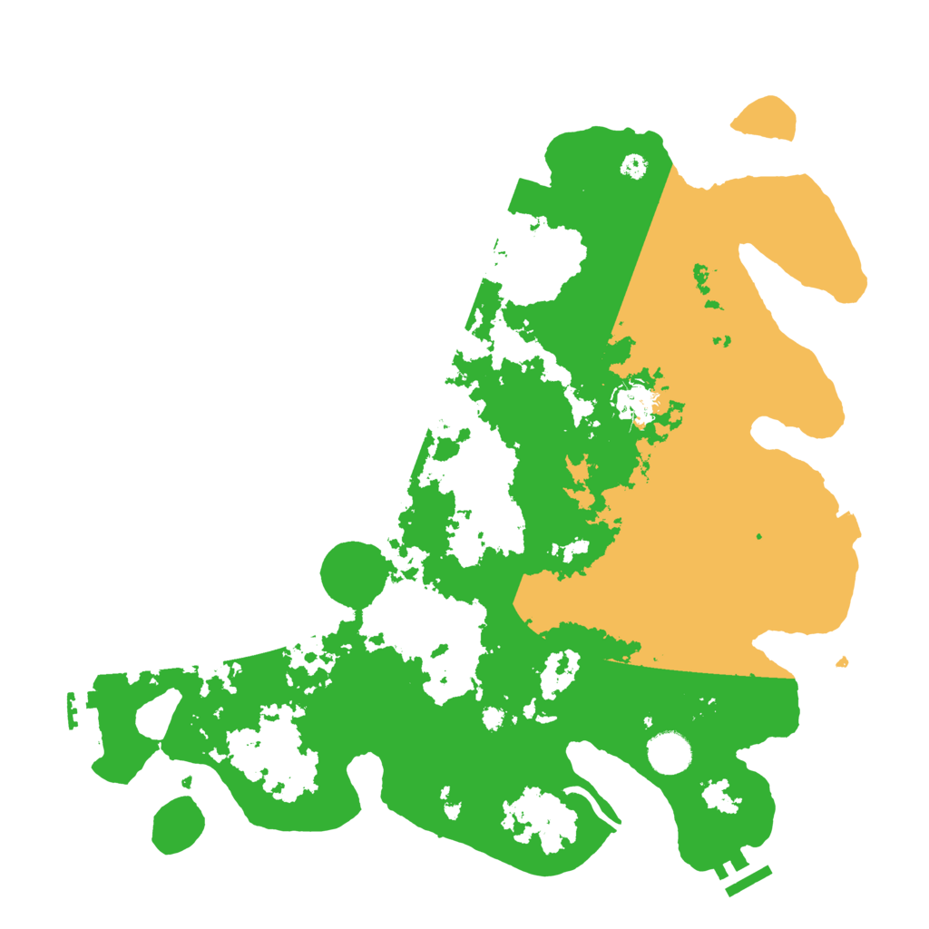 Biome Rust Map: Procedural Map, Size: 3800, Seed: 480438017