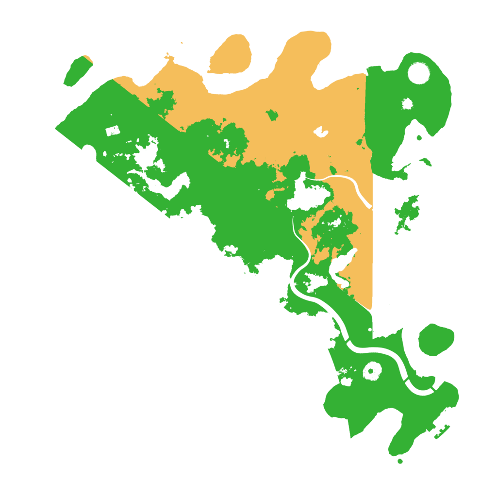 Biome Rust Map: Procedural Map, Size: 4000, Seed: 476920446