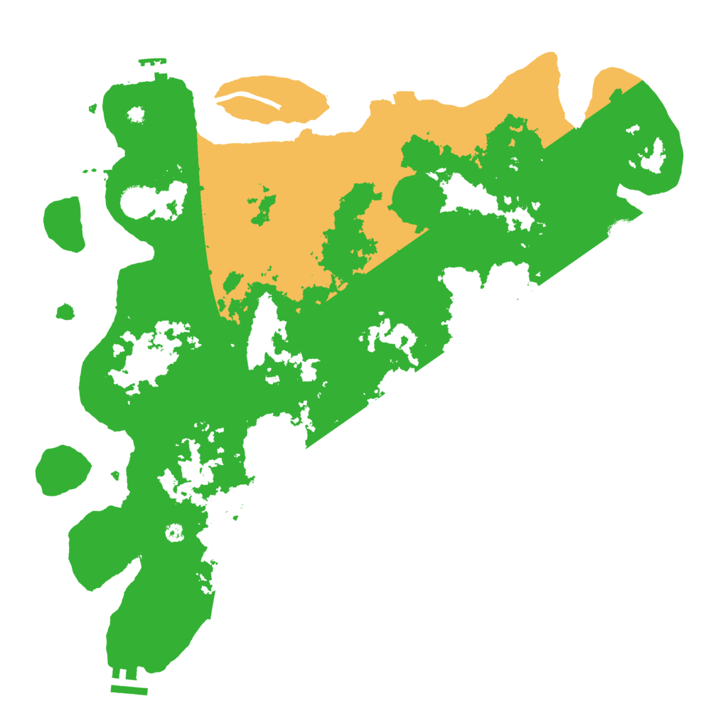 Biome Rust Map: Procedural Map, Size: 4000, Seed: 2032391074