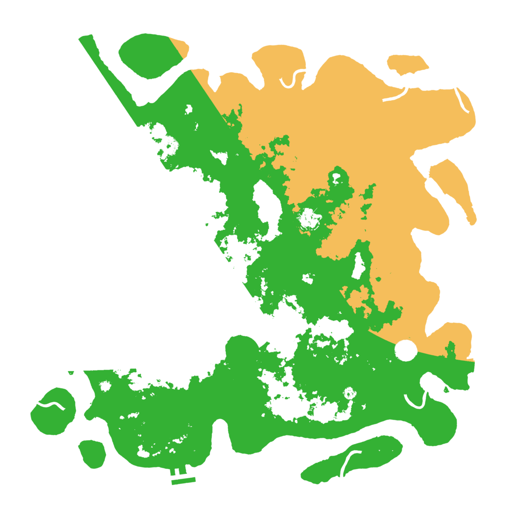 Biome Rust Map: Procedural Map, Size: 4250, Seed: 1219956958