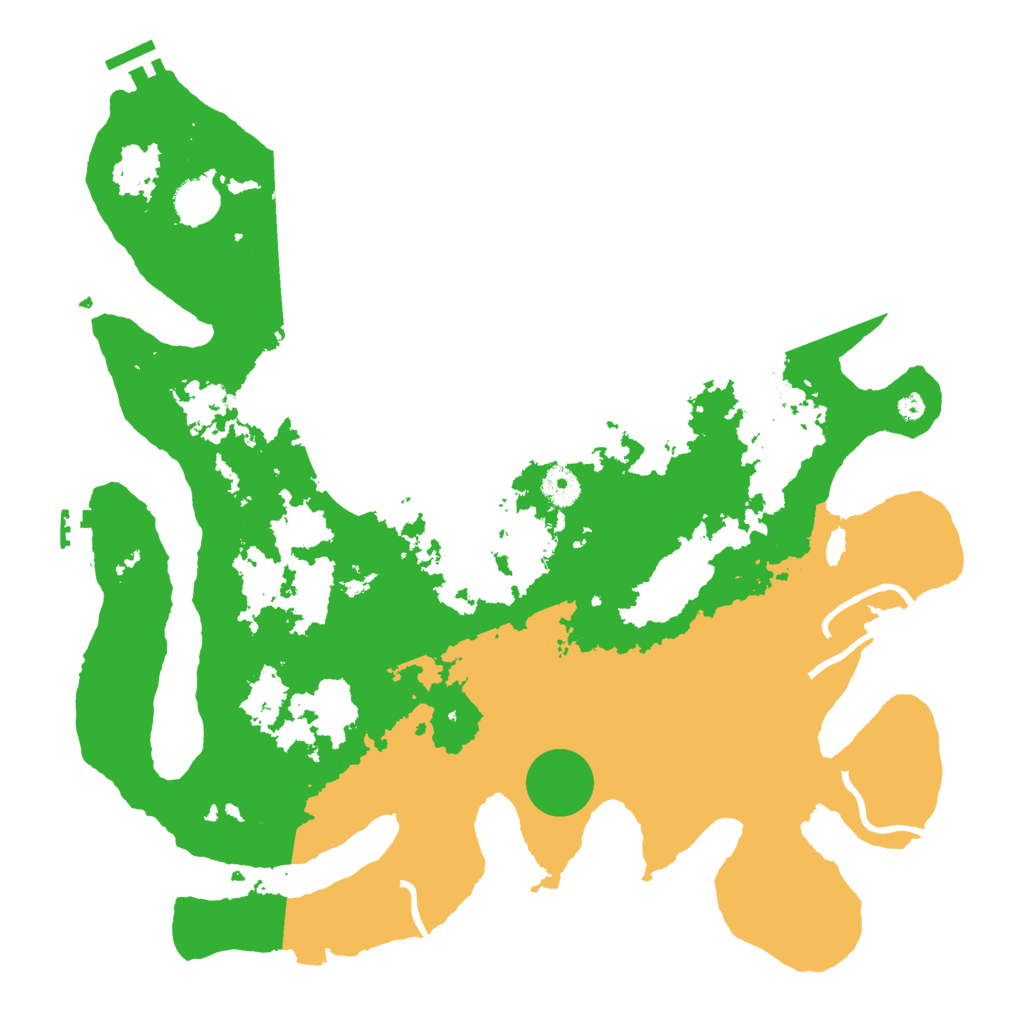 Biome Rust Map: Procedural Map, Size: 4000, Seed: 1700419950