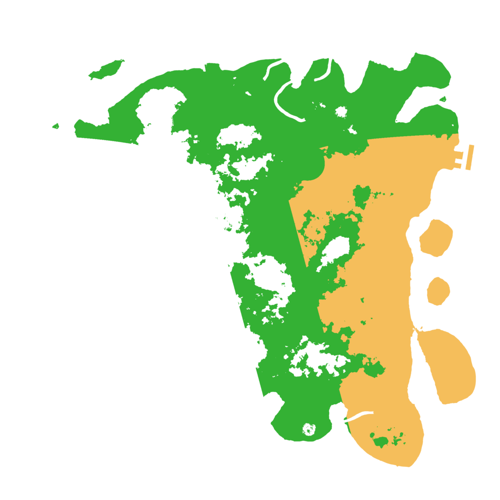 Biome Rust Map: Procedural Map, Size: 4000, Seed: 1005629599