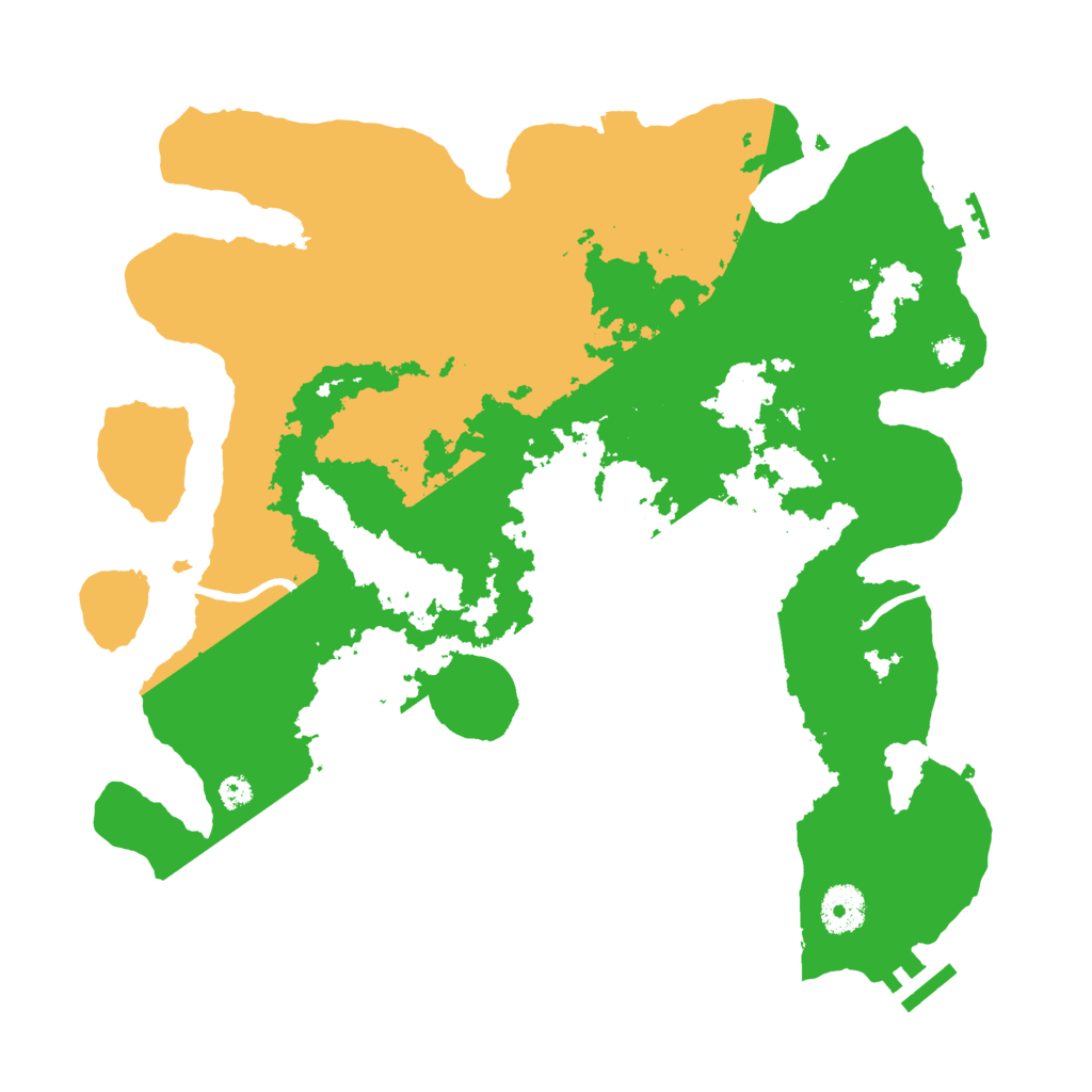 Biome Rust Map: Procedural Map, Size: 3500, Seed: 1983022278