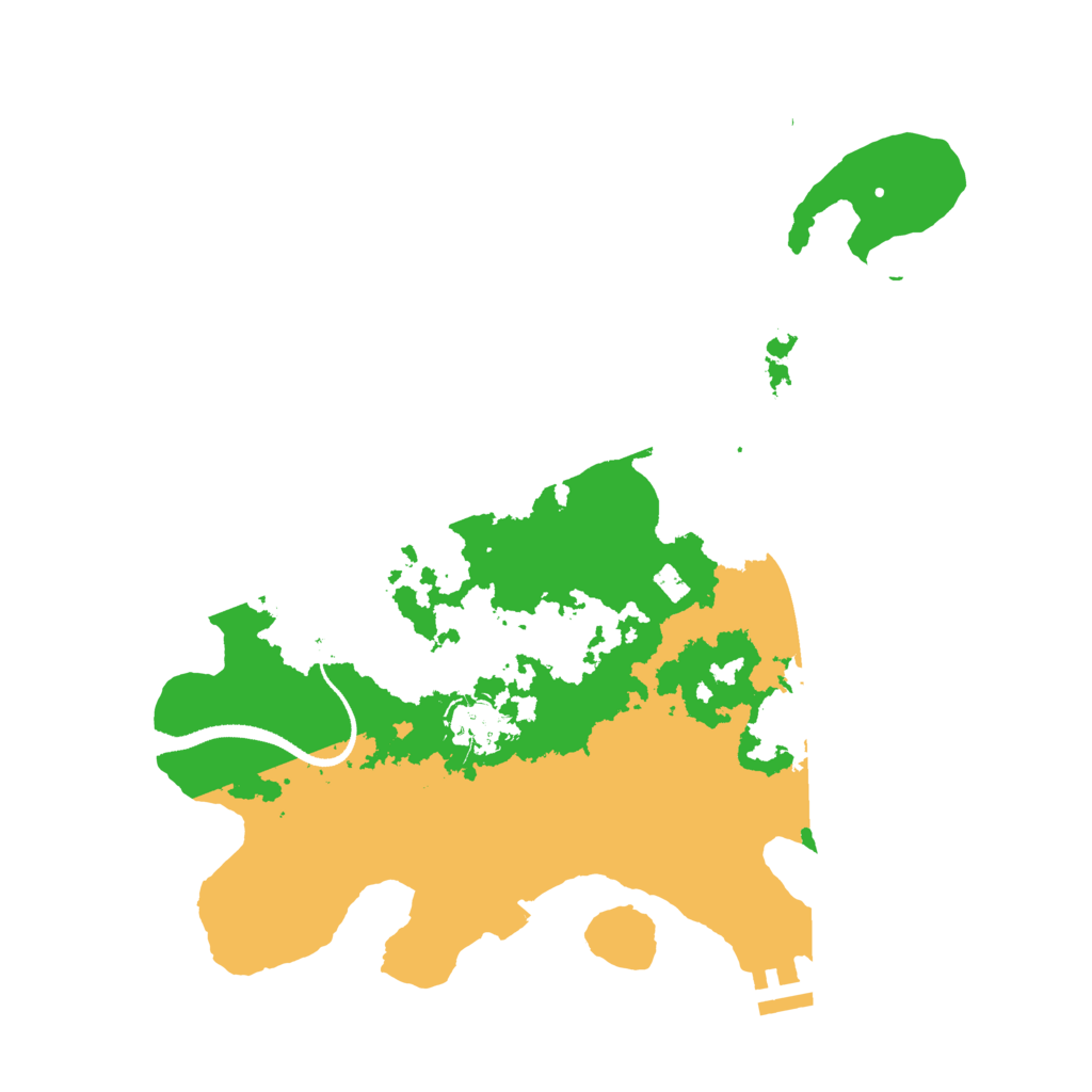 Biome Rust Map: Procedural Map, Size: 3300, Seed: 24676250