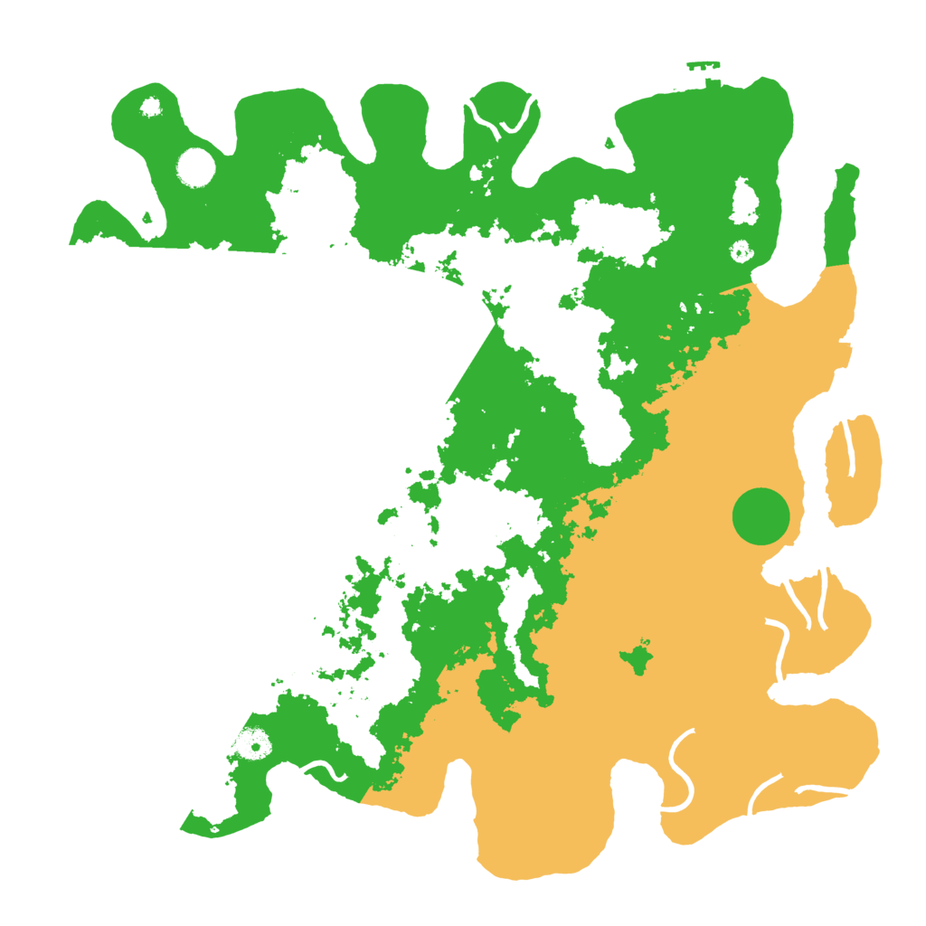 Biome Rust Map: Procedural Map, Size: 4250, Seed: 450000