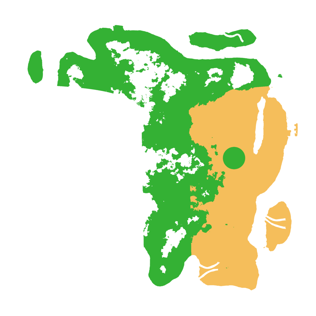 Biome Rust Map: Procedural Map, Size: 3750, Seed: 196875357