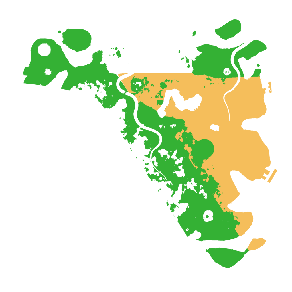 Biome Rust Map: Procedural Map, Size: 4000, Seed: 1870