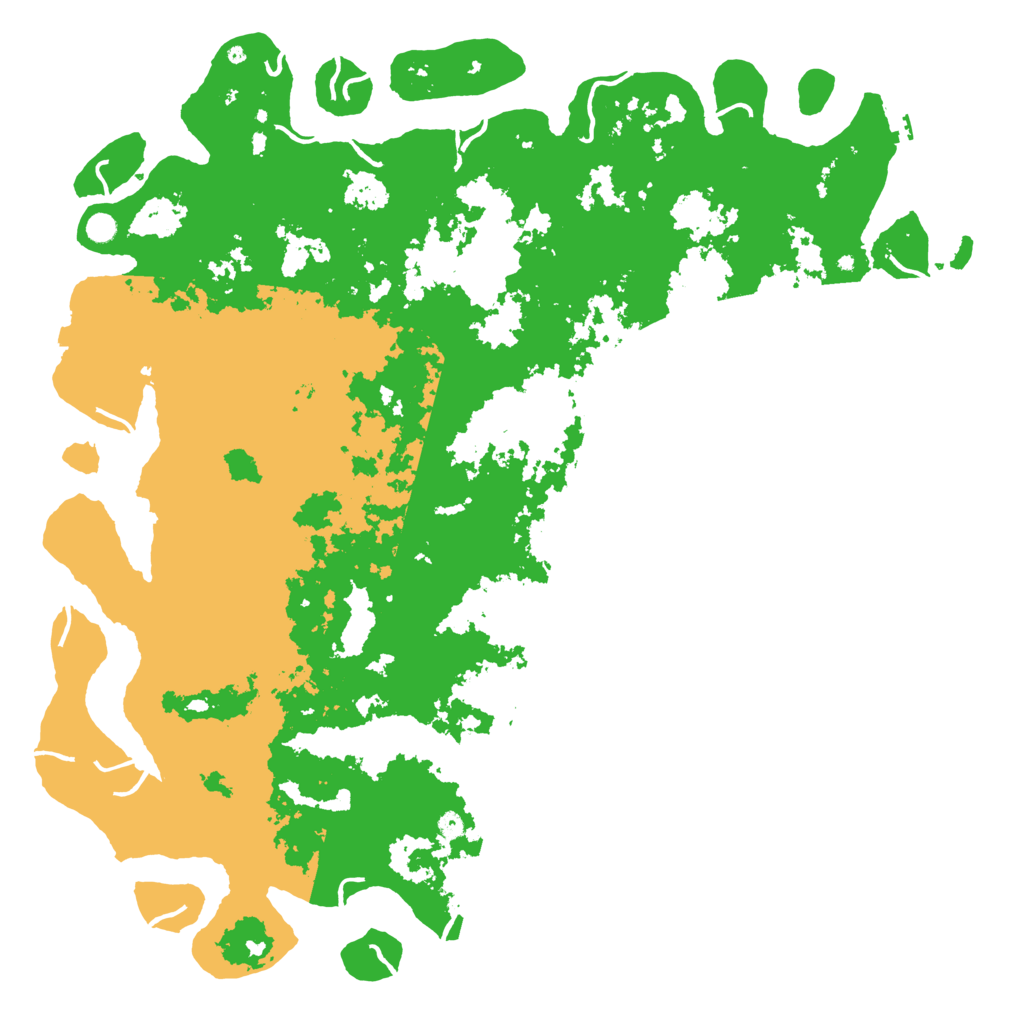 Biome Rust Map: Procedural Map, Size: 6000, Seed: 320274701