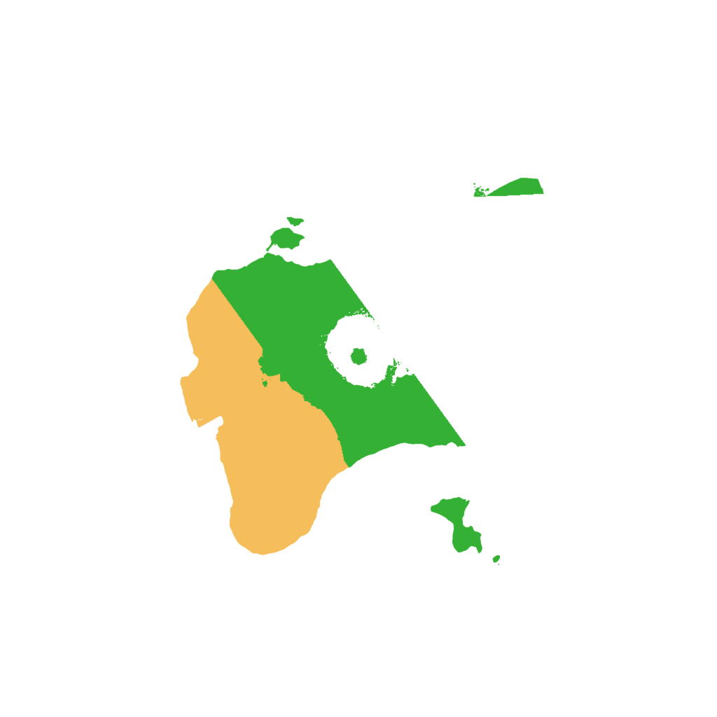 Biome Rust Map: Procedural Map, Size: 1600, Seed: 415875906