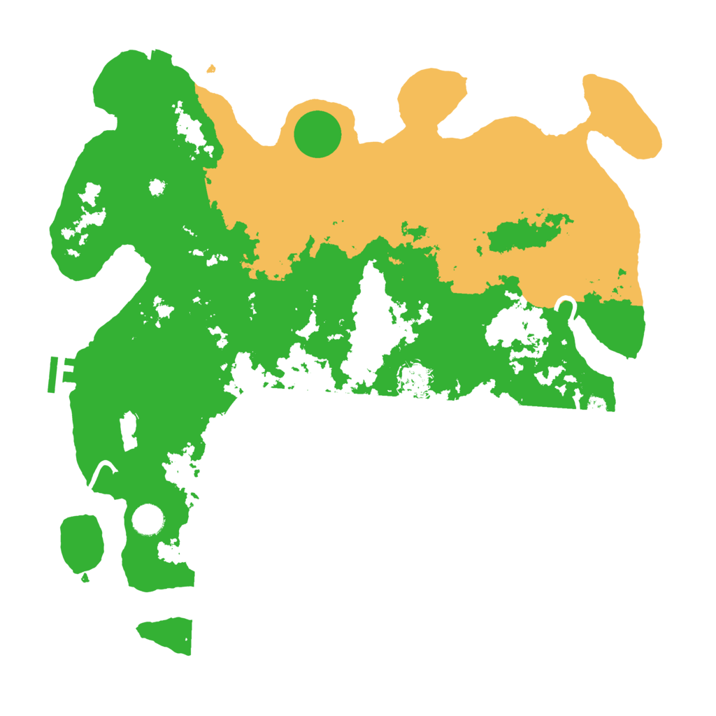 Biome Rust Map: Procedural Map, Size: 4000, Seed: 6892135