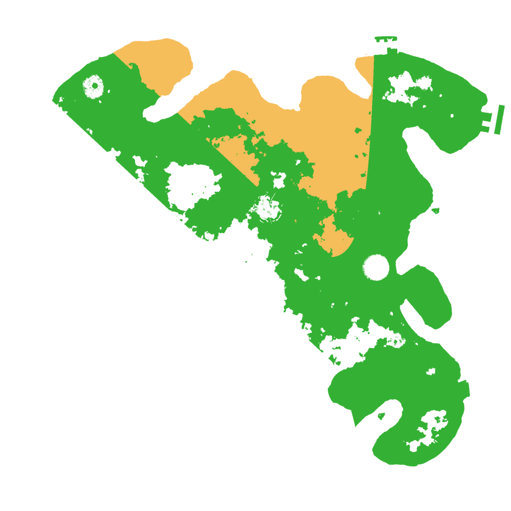 Biome Rust Map: Procedural Map, Size: 3500, Seed: 1914831758