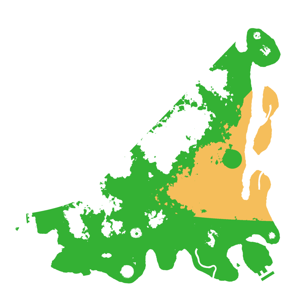 Biome Rust Map: Procedural Map, Size: 4200, Seed: 44991