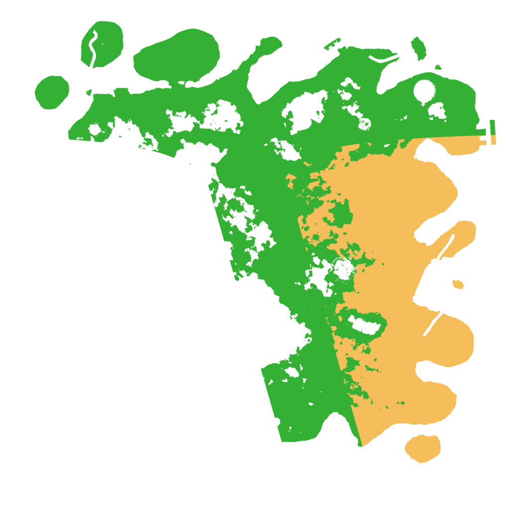 Biome Rust Map: Procedural Map, Size: 4150, Seed: 432434