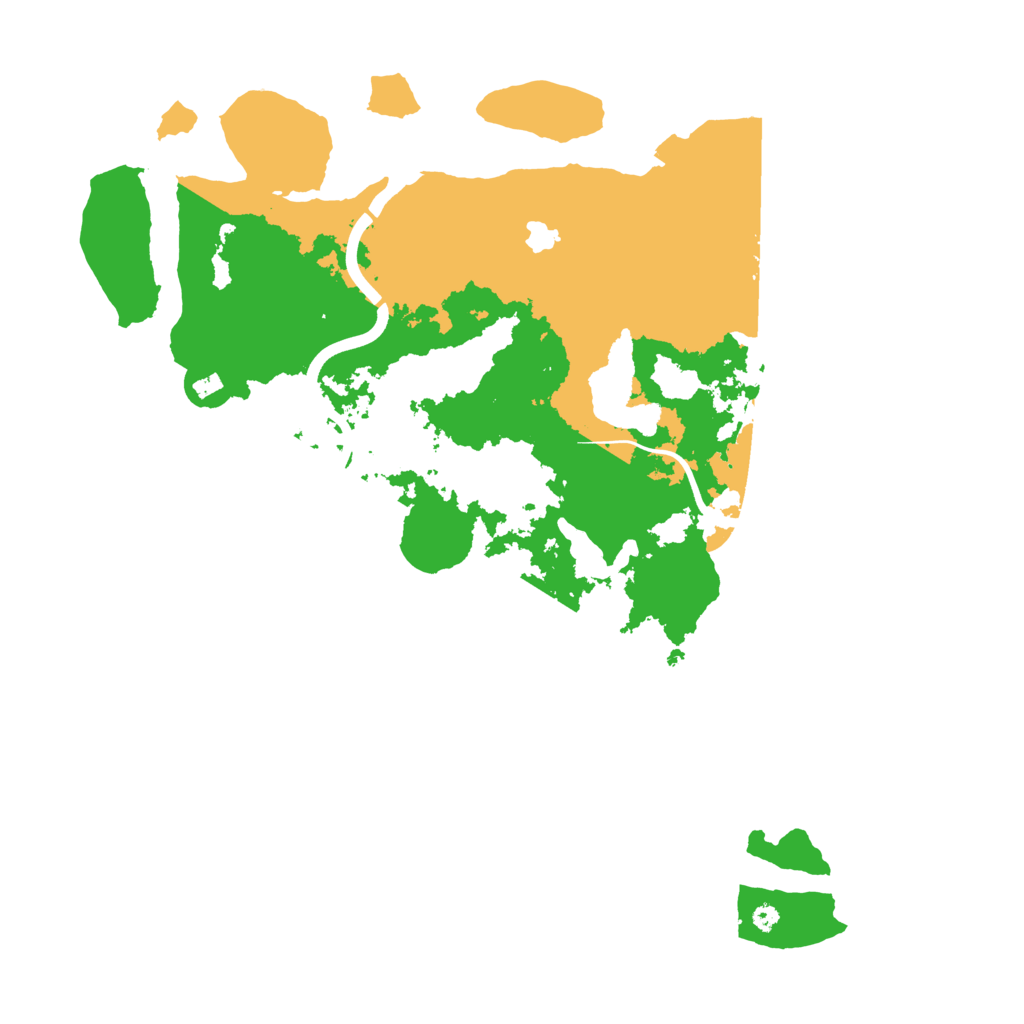 Biome Rust Map: Procedural Map, Size: 4000, Seed: 657958540
