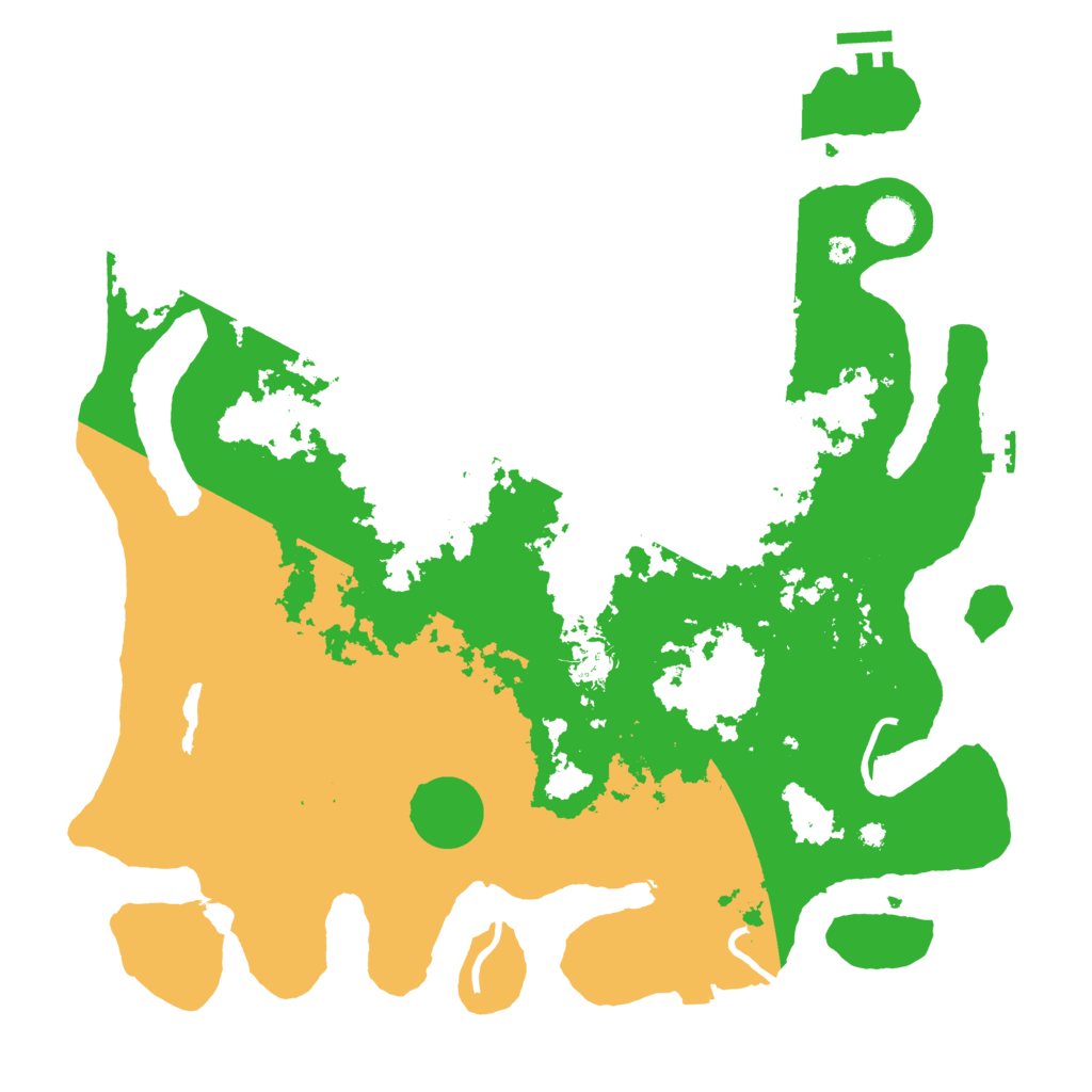 Biome Rust Map: Procedural Map, Size: 4000, Seed: 1814448123