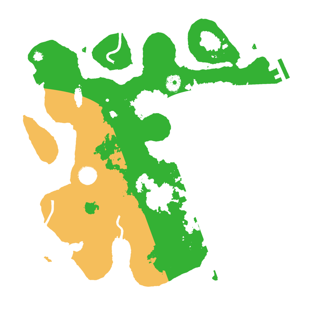 Biome Rust Map: Procedural Map, Size: 3000, Seed: 1441758492