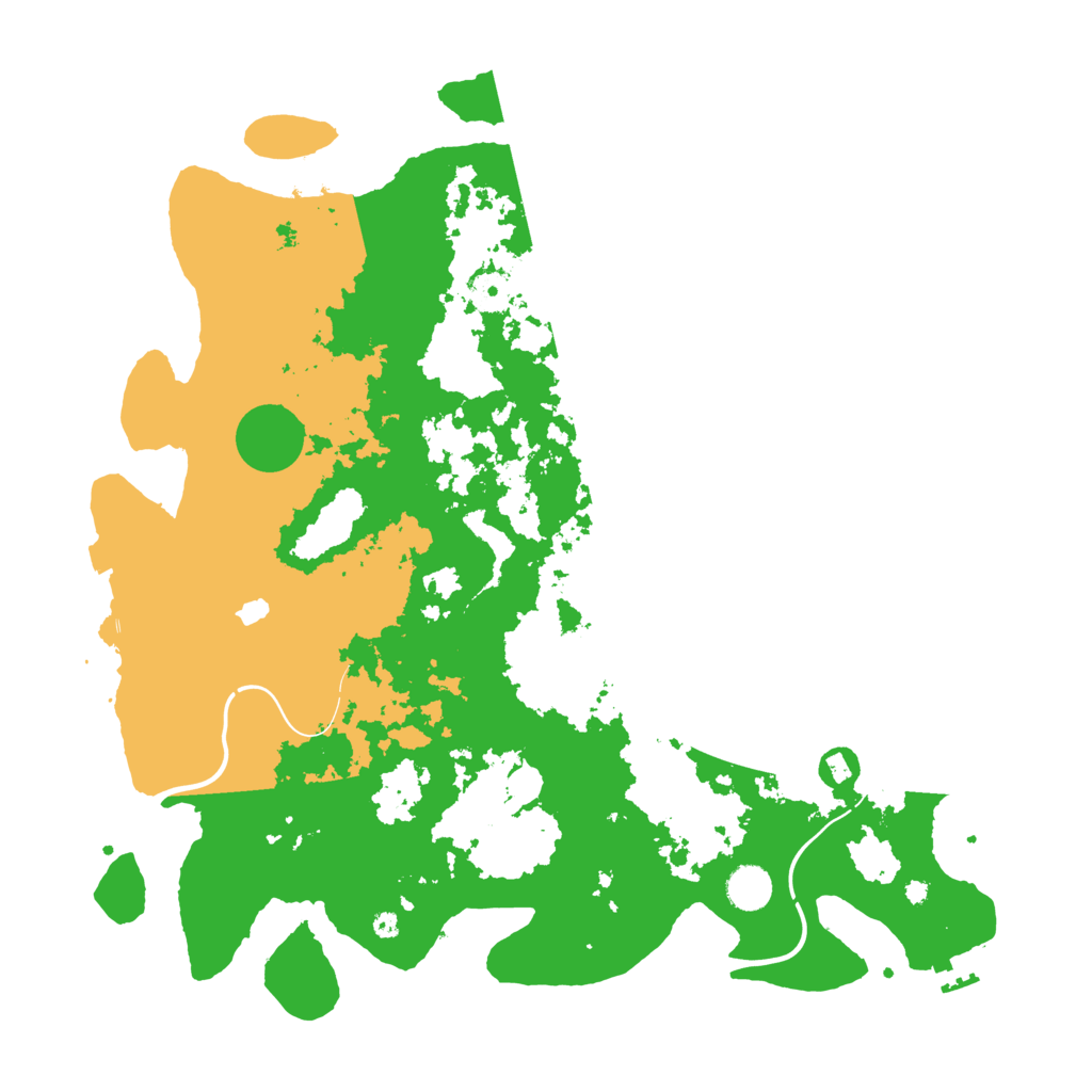 Biome Rust Map: Procedural Map, Size: 4250, Seed: 43179378