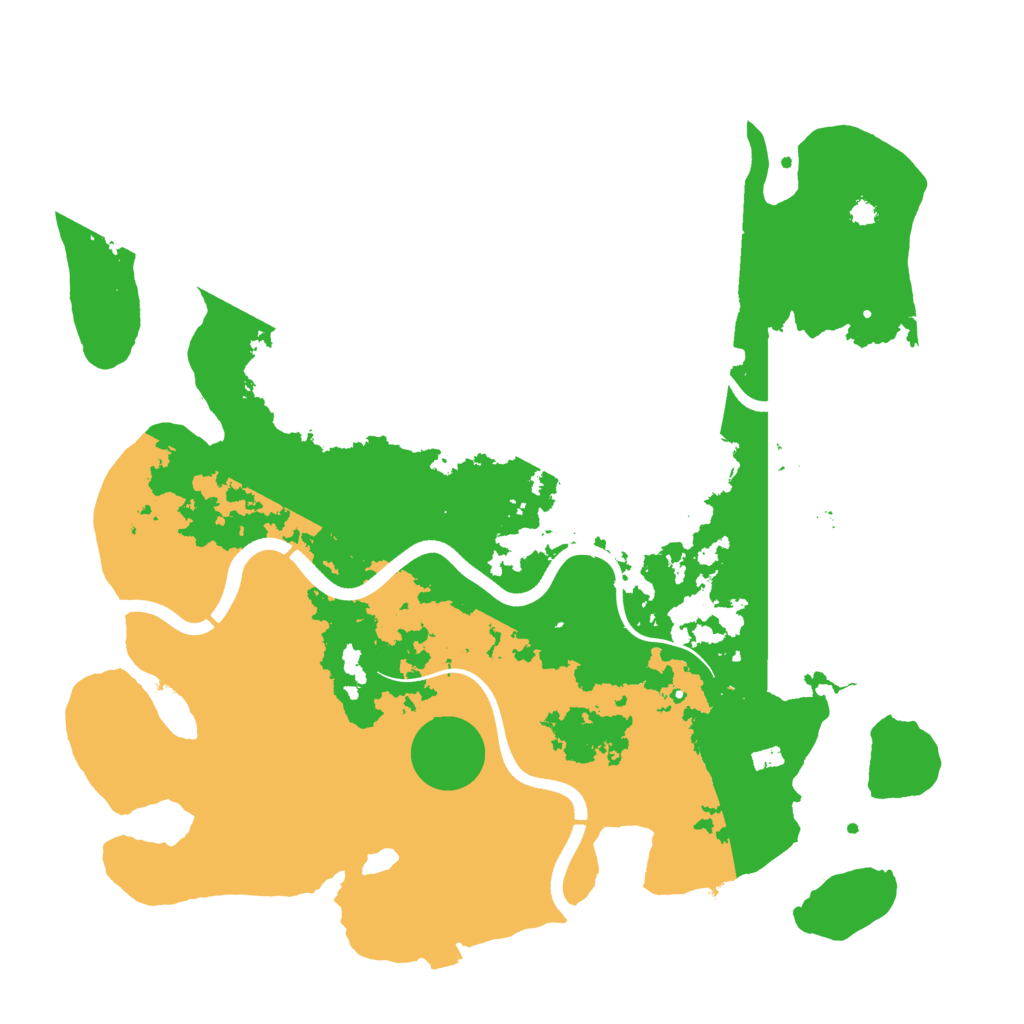 Biome Rust Map: Procedural Map, Size: 3650, Seed: 2026132338