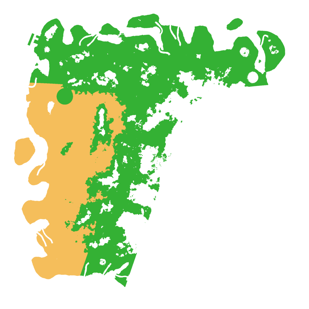 Biome Rust Map: Procedural Map, Size: 5000, Seed: 71285