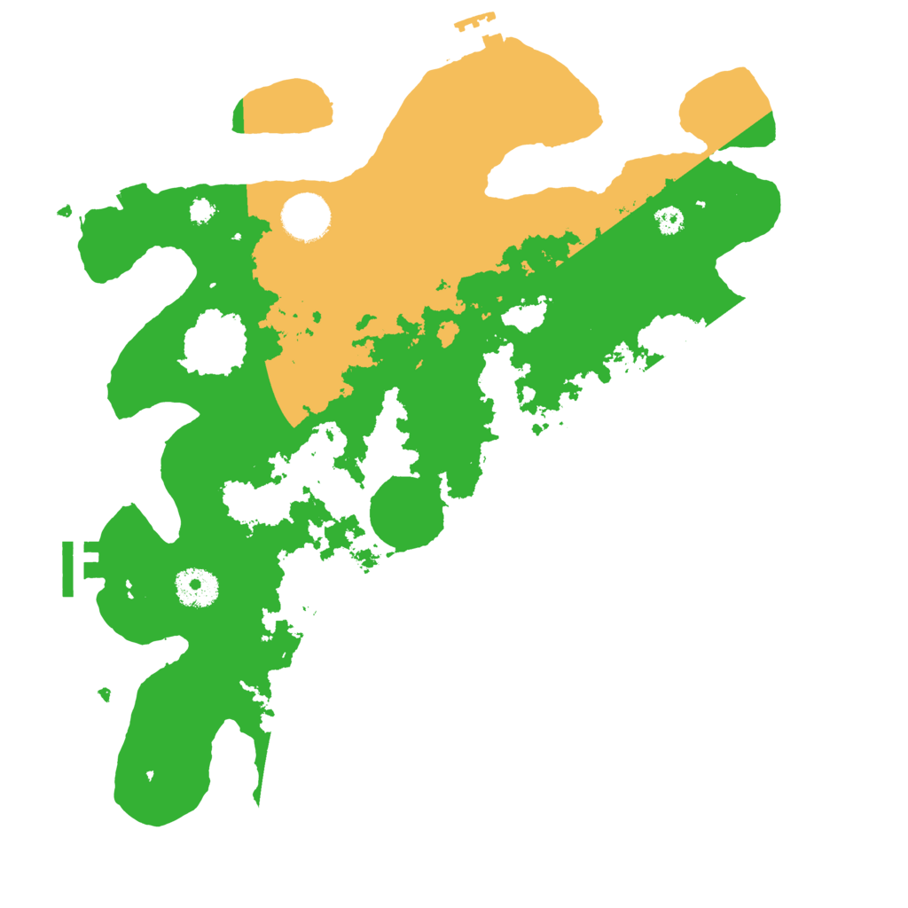 Biome Rust Map: Procedural Map, Size: 3300, Seed: 403387967