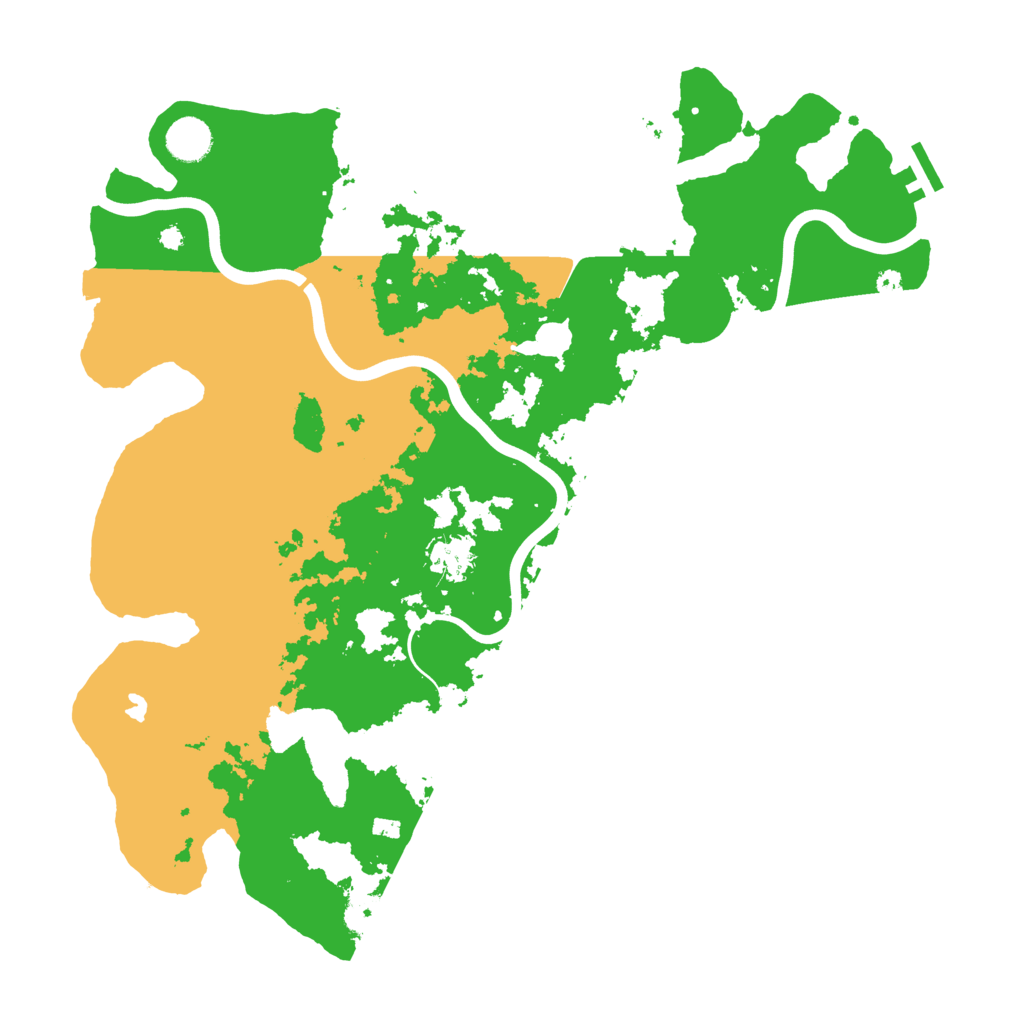 Biome Rust Map: Procedural Map, Size: 4000, Seed: 762326035