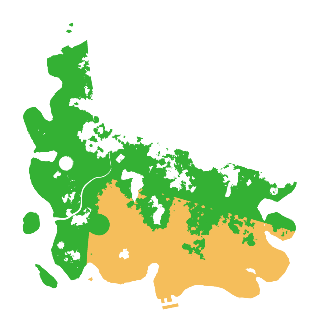 Biome Rust Map: Procedural Map, Size: 4000, Seed: 1001778902