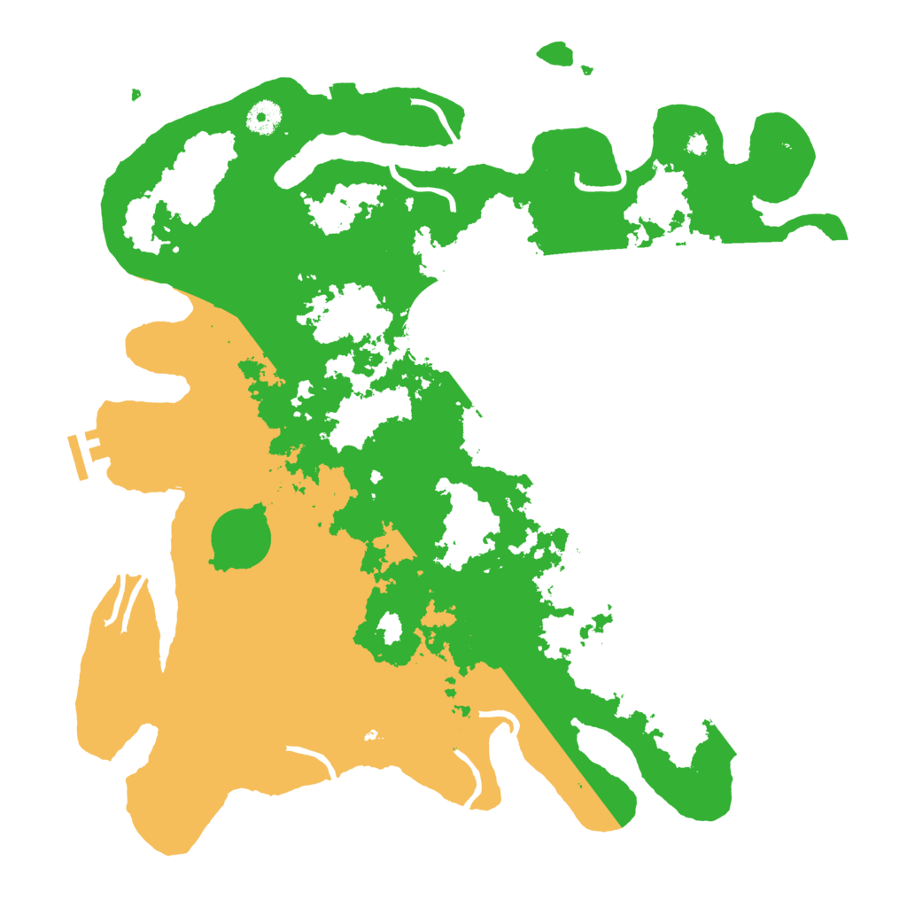 Biome Rust Map: Procedural Map, Size: 4000, Seed: 1006505101