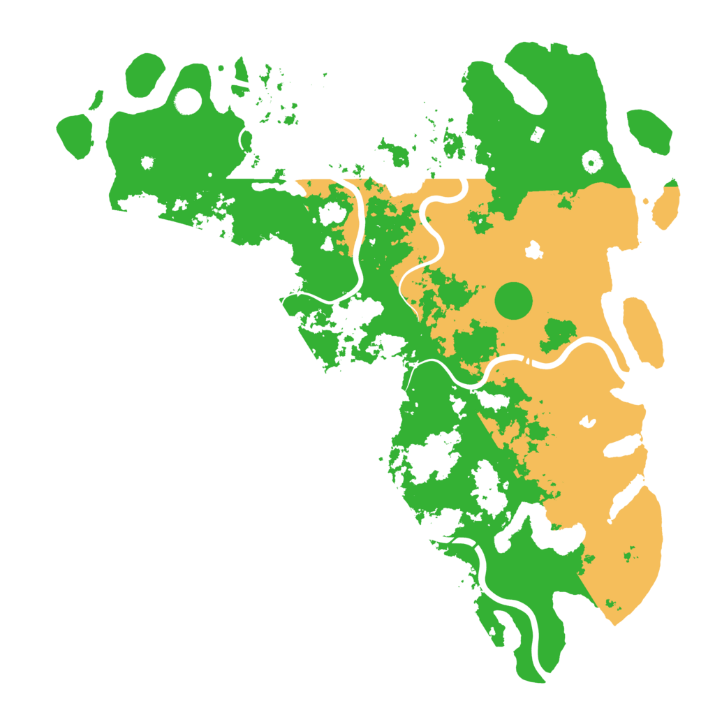 Biome Rust Map: Procedural Map, Size: 5000, Seed: 2072020448