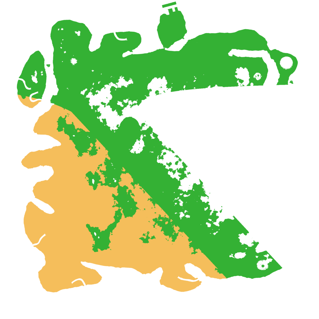Biome Rust Map: Procedural Map, Size: 4500, Seed: 234631334