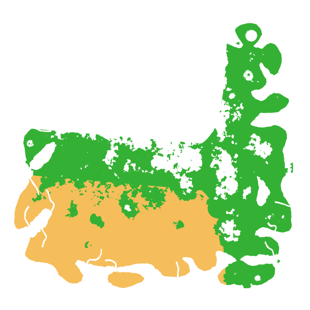 Biome Rust Map: Procedural Map, Size: 4750, Seed: 35467