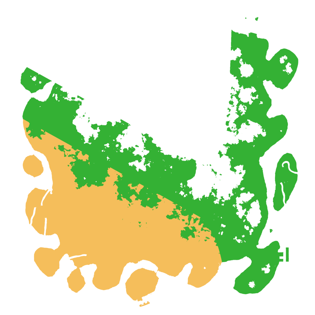 Biome Rust Map: Procedural Map, Size: 4500, Seed: 823753520