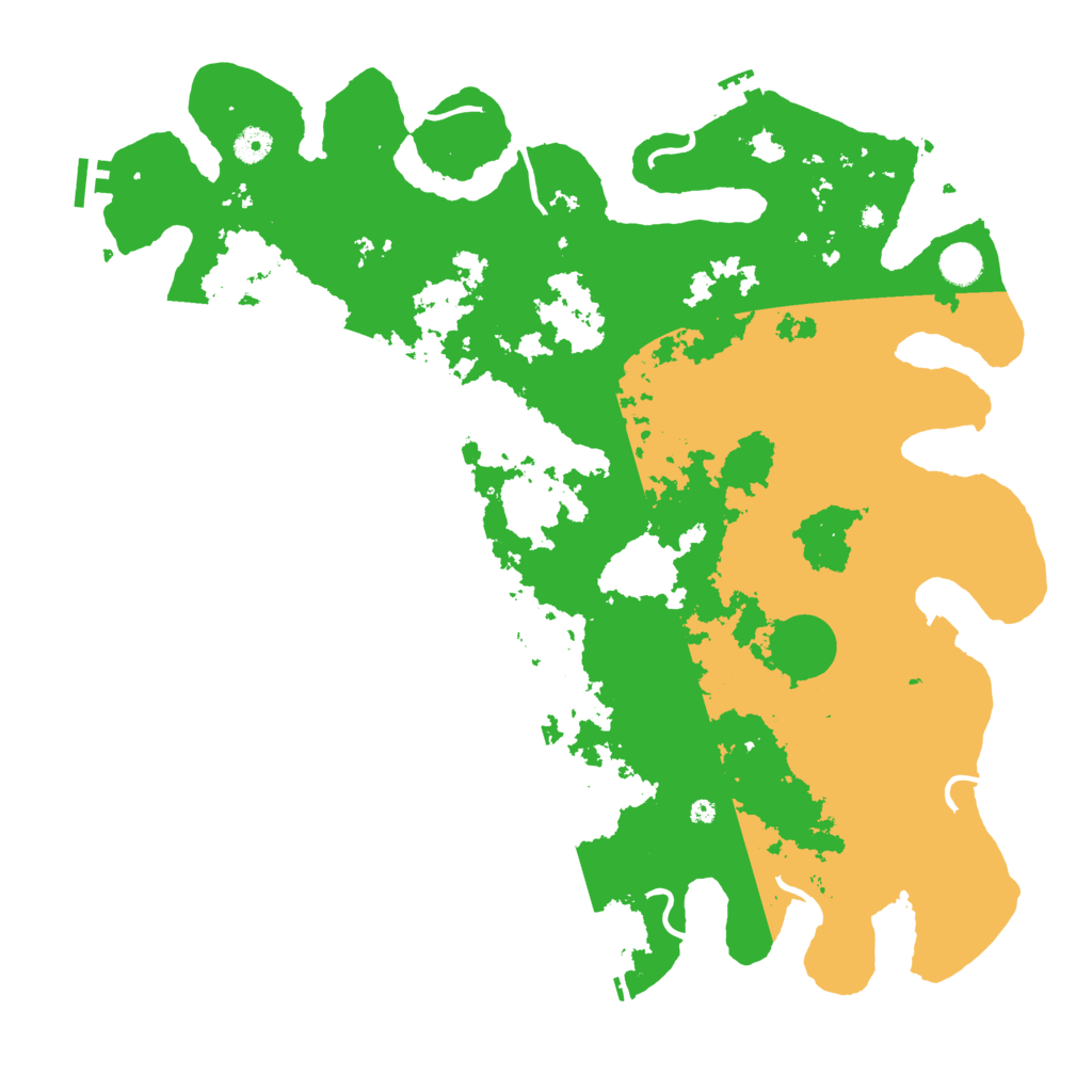 Biome Rust Map: Procedural Map, Size: 4500, Seed: 550568838