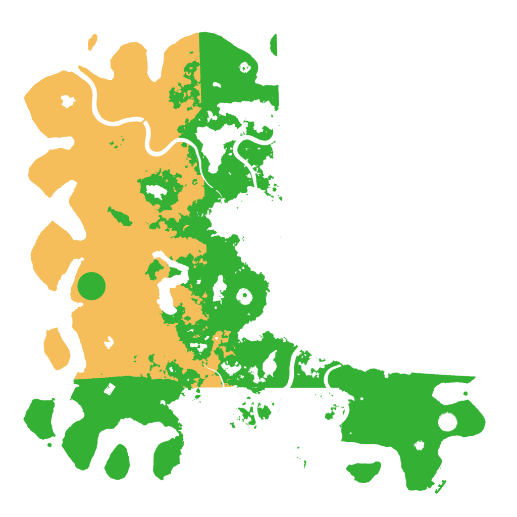 Biome Rust Map: Procedural Map, Size: 4875, Seed: 764509376
