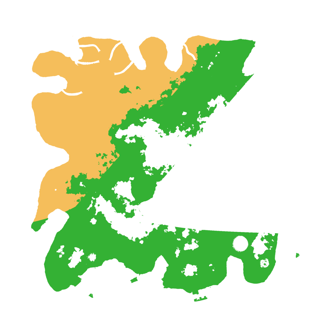 Biome Rust Map: Procedural Map, Size: 3650, Seed: 1491418451