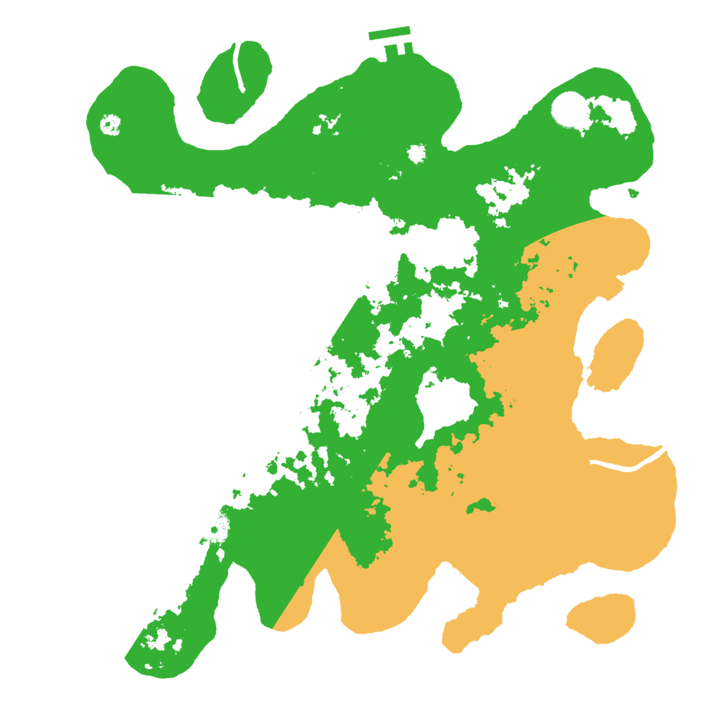 Biome Rust Map: Procedural Map, Size: 3500, Seed: 2085876675