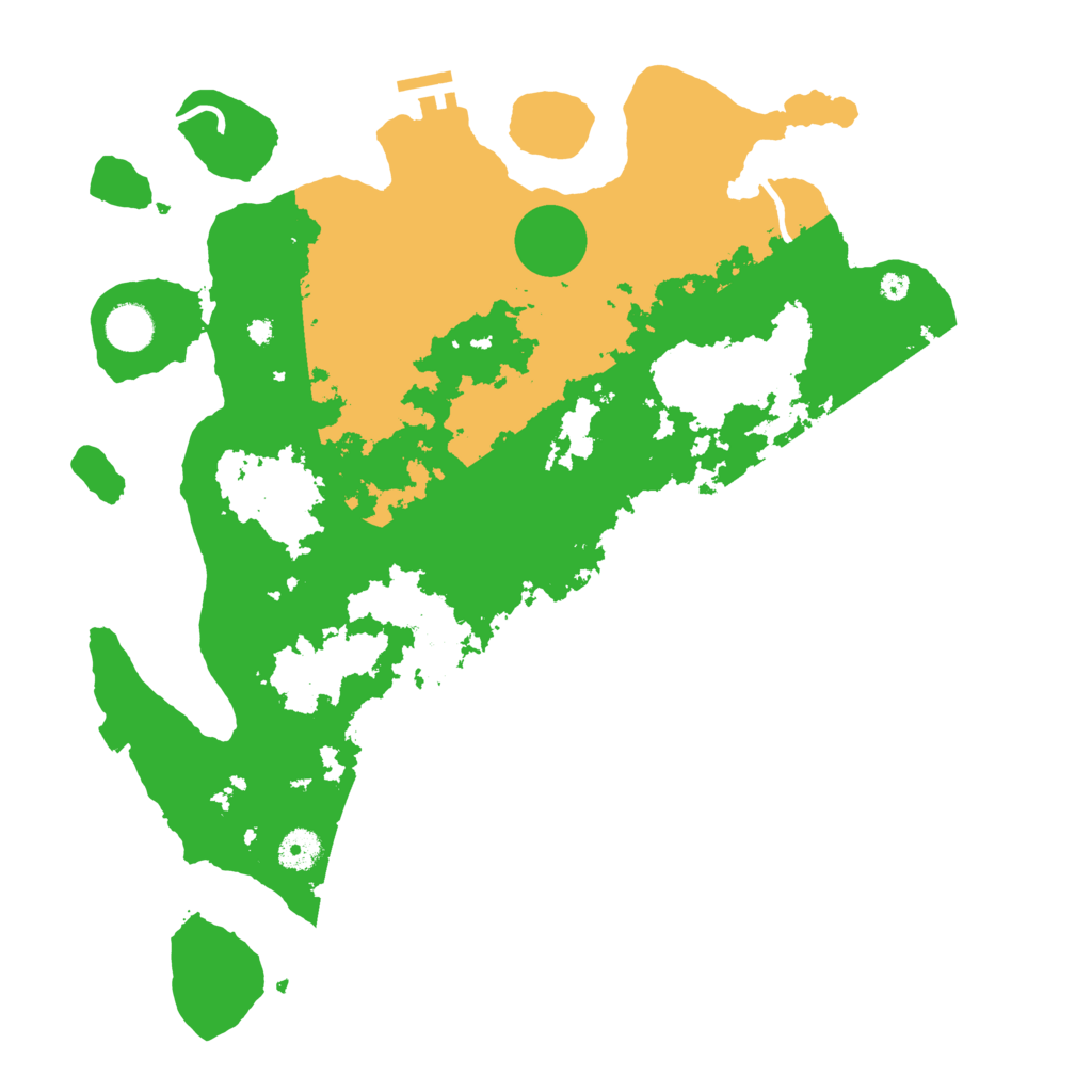 Biome Rust Map: Procedural Map, Size: 4000, Seed: 1825288379