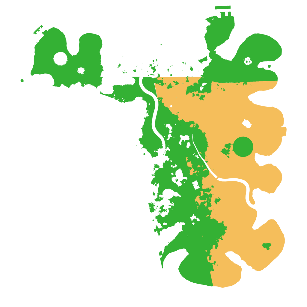 Biome Rust Map: Procedural Map, Size: 4000, Seed: 951585495