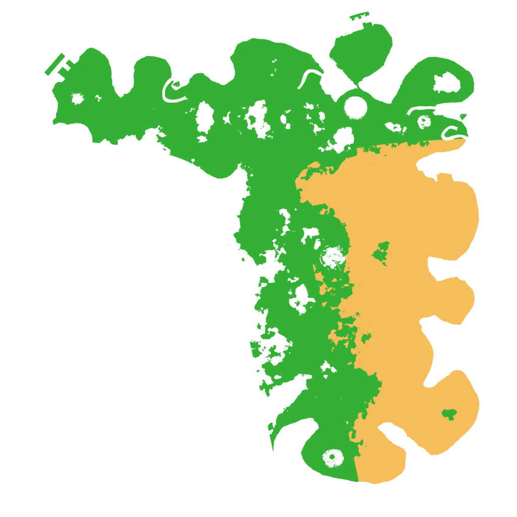 Biome Rust Map: Procedural Map, Size: 4000, Seed: 951585495