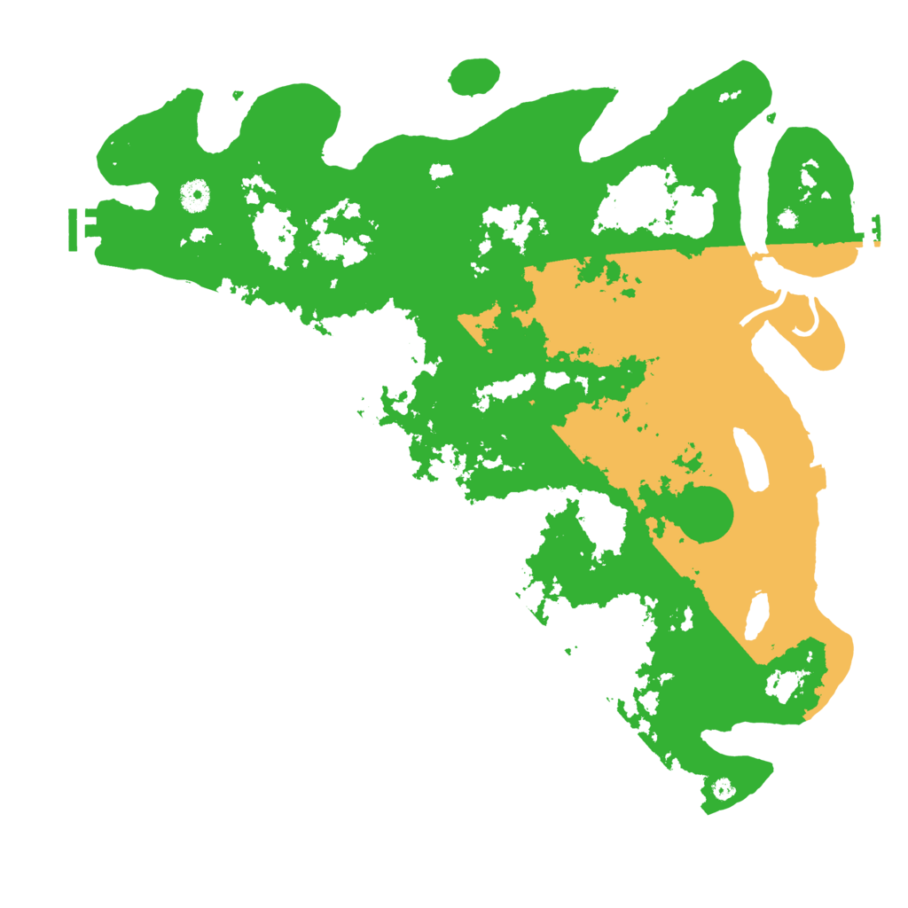 Biome Rust Map: Procedural Map, Size: 4300, Seed: 728865