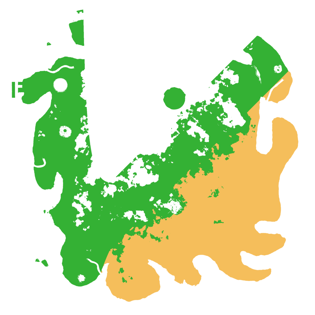 Biome Rust Map: Procedural Map, Size: 4000, Seed: 2075530954