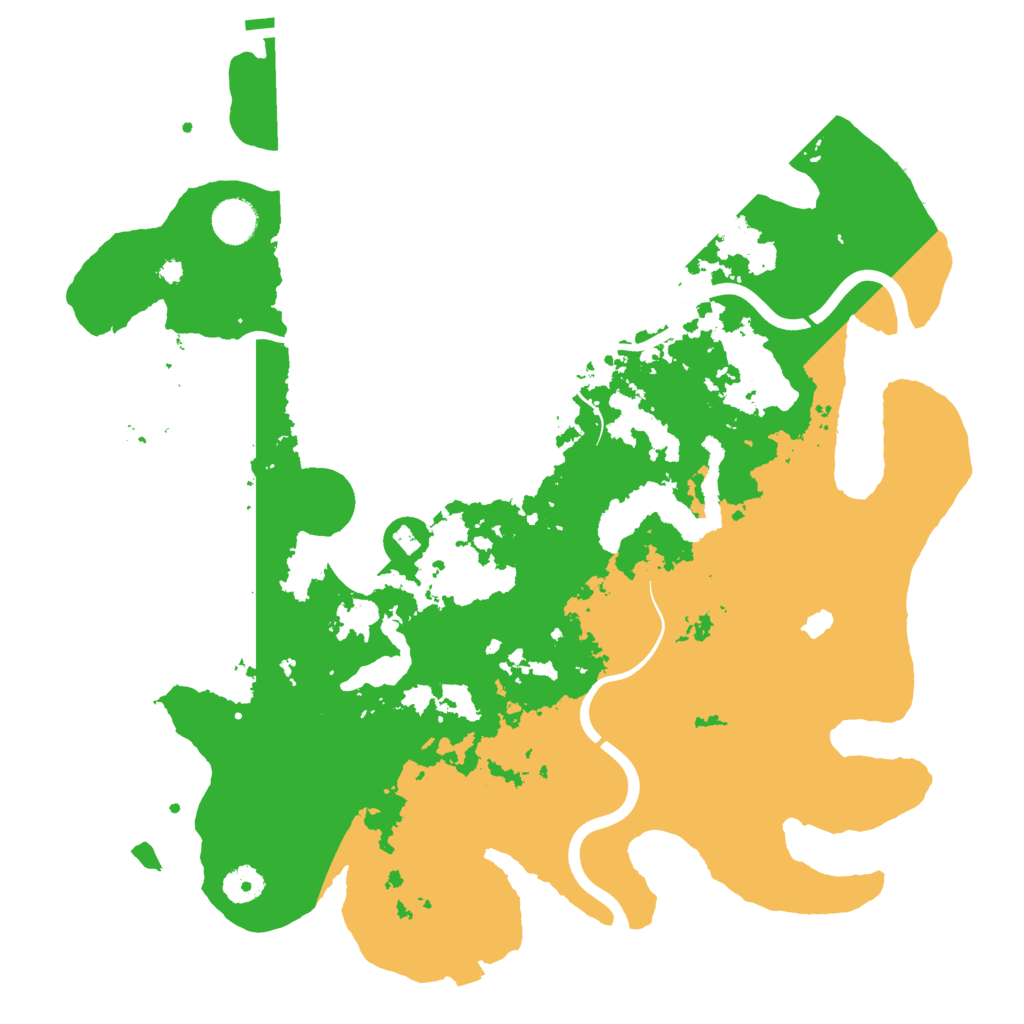 Biome Rust Map: Procedural Map, Size: 4000, Seed: 2075530954