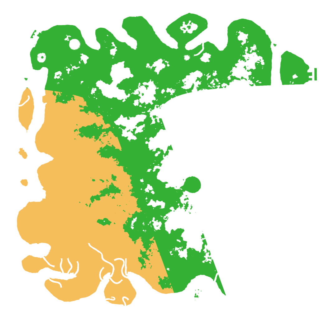 Biome Rust Map: Procedural Map, Size: 5200, Seed: 92720920